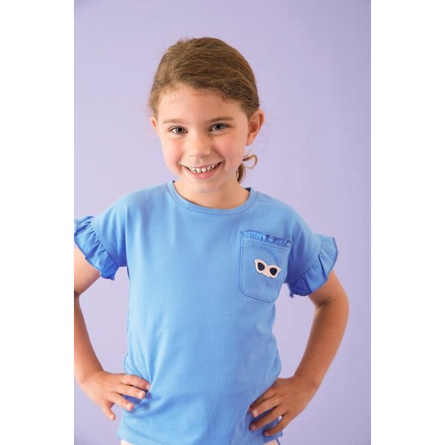 Jubel - T-shirt Blauw - Ciao Bella