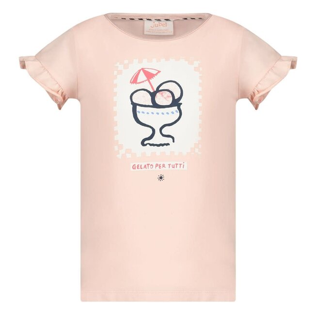 Jubel - T-shirt Roze - Ciao Bella