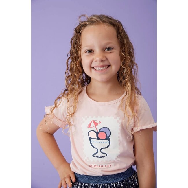 Jubel - T-shirt Roze - Ciao Bella