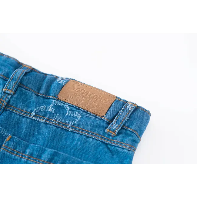 Someone - Broek Lotje - Light Blue Denim