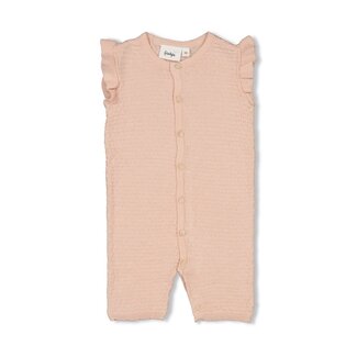 Feetje Feetje - Kort Pakje Gebreid Pointelle Roze - Essential Knits