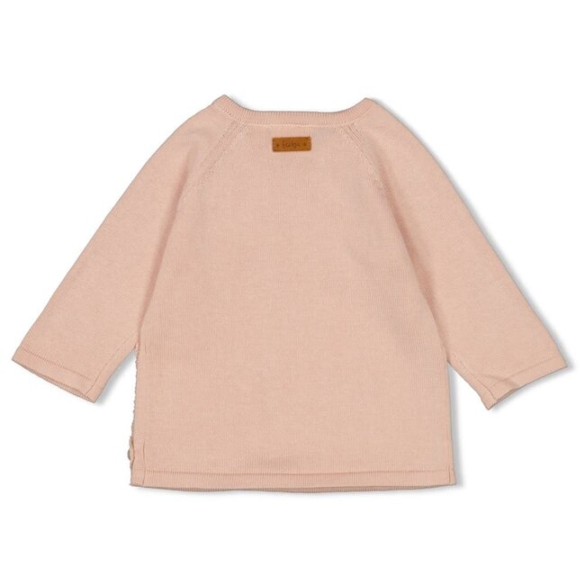 Feetje - Overslag Sweater Gebreid Roze - Essential Knits