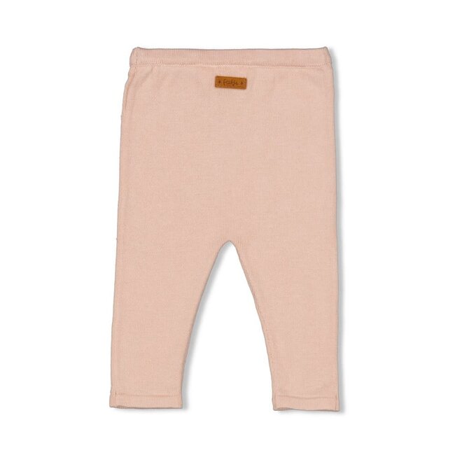 Feetje - Broek Gebreid Roze - Essential Knits