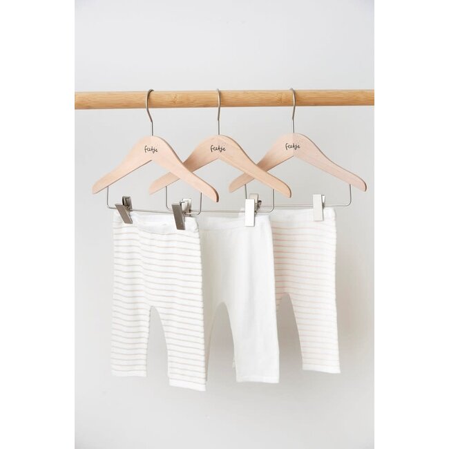 Feetje - Broek Streep Gebreid Taupe - Essential Knits