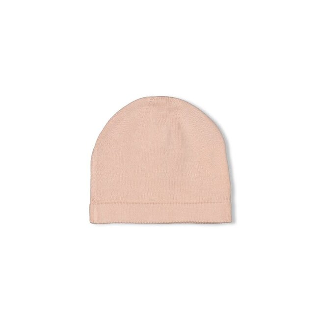 Feetje - Mutsje Gebreid Roze - Essential Knits