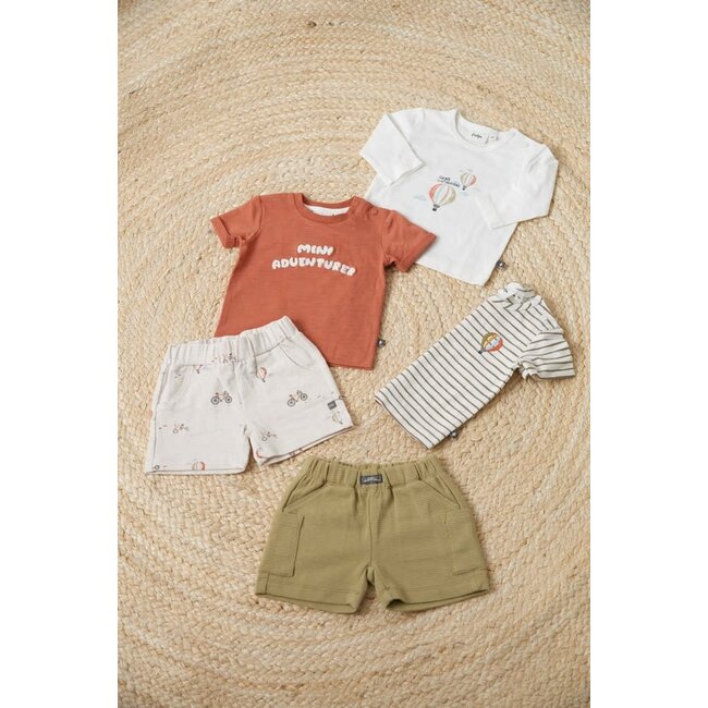 Feetje - T-shirt Brique - Mini Adventurer