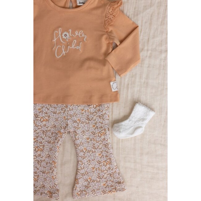 Feetje - Sokken Offwhite - Flower Field