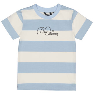 Quapi Quapi - Shirt Fabian - AOP Blue Stripe