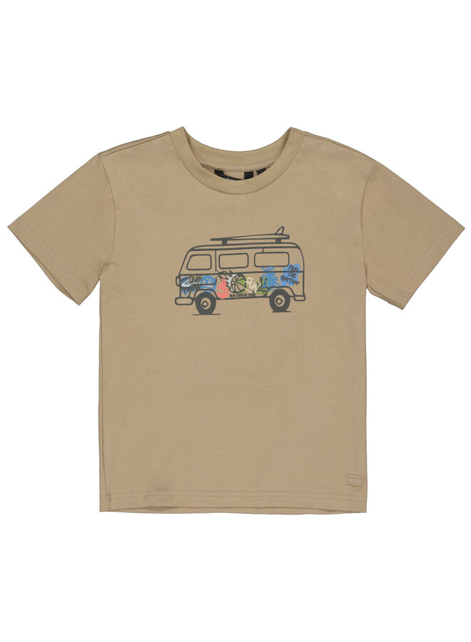 Quapi - Shirt Felker - Dark Sand