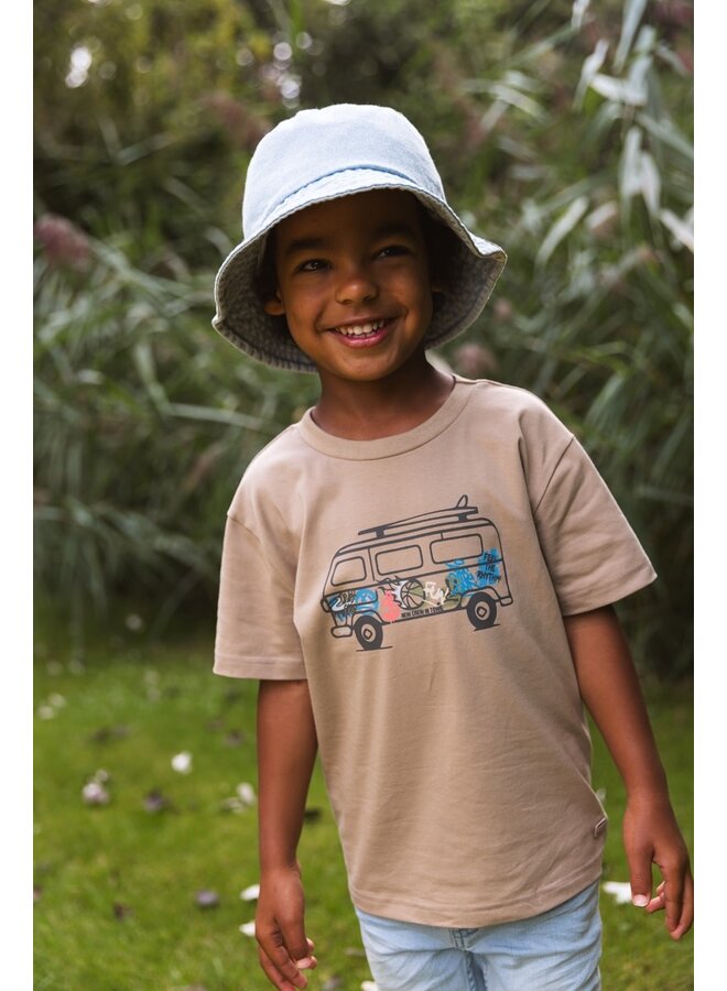 Quapi - Shirt Felker - Dark Sand