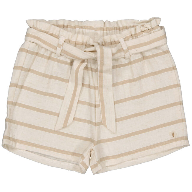 Levv - Broek Rowena - AOP Taupe Stripe