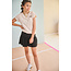NoBell' - Shirt Big Print At Back Kase - Pearled Ivory