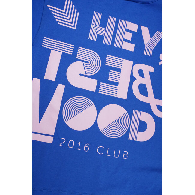 NoBell' - Shirt Big Print At Back Kase - Nautical Blue