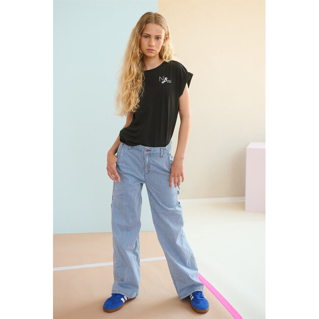 NoBell' - Shirt Take a Break Print At Back Kasis - Jet Black