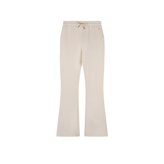 NoBell' - AOP Rib Jersey Pants Sady -  Pearled Ivory