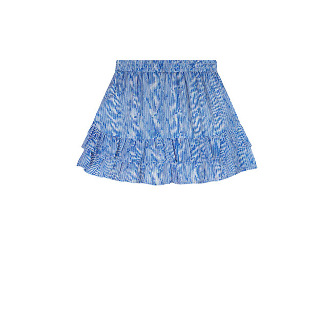 NoBell' - AOP Printed Skirt Naia - Nautical Blue