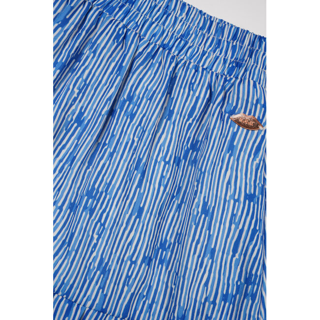 NoBell' - AOP Printed Skirt Naia - Nautical Blue