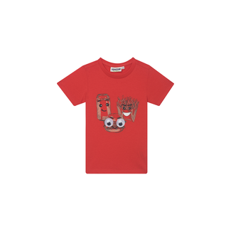 Someone Someone - Shirt Comida - Red