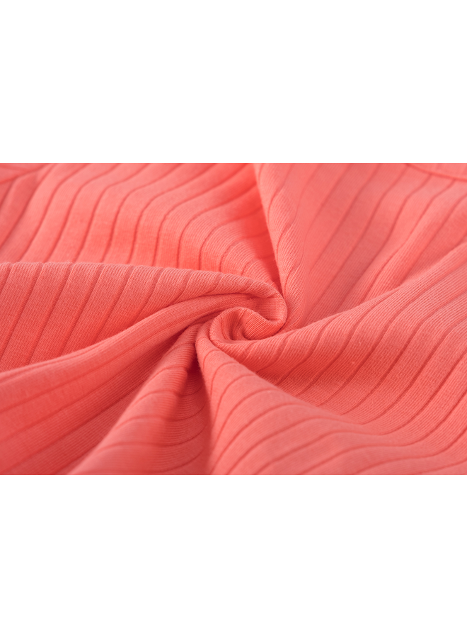 Someone - Cropped Shirt Regi - Coral