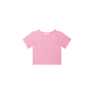 Someone Someone - Cropped Shirt Regi - Pink
