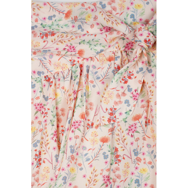 NoNo - Skirt With Knot Detail Naret - Lemon soda