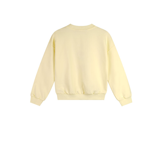 NoNo - Sweater Big Embro At Chest Konono - Lemon soda