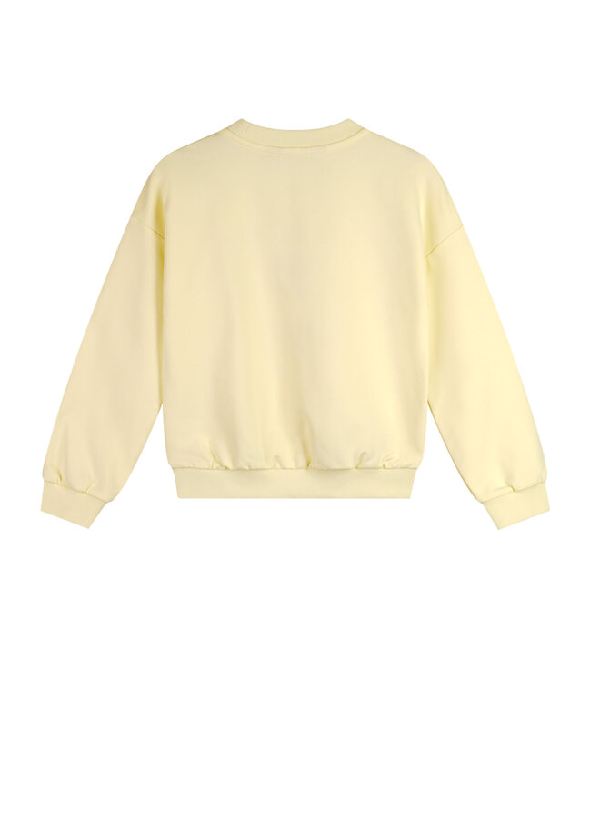 NoNo - Sweater Big Embro At Chest Konono - Lemon soda
