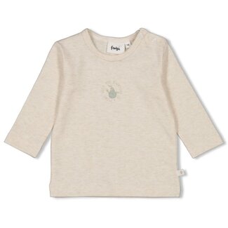 Feetje Feetje - Longsleeve Offwhite Melange - Picnic Party