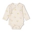 Feetje - Wikkelromper AOP Offwhite Melange - Picnic Party