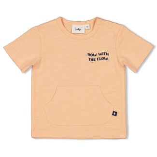 Feetje Feetje - T-shirt Zalm - Rock My Boat
