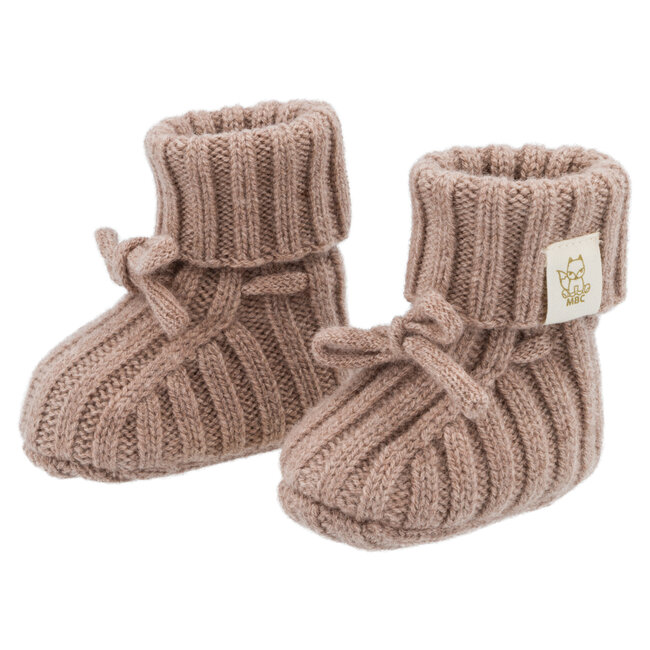 Moalie - Merinowol Slofjes - Clay