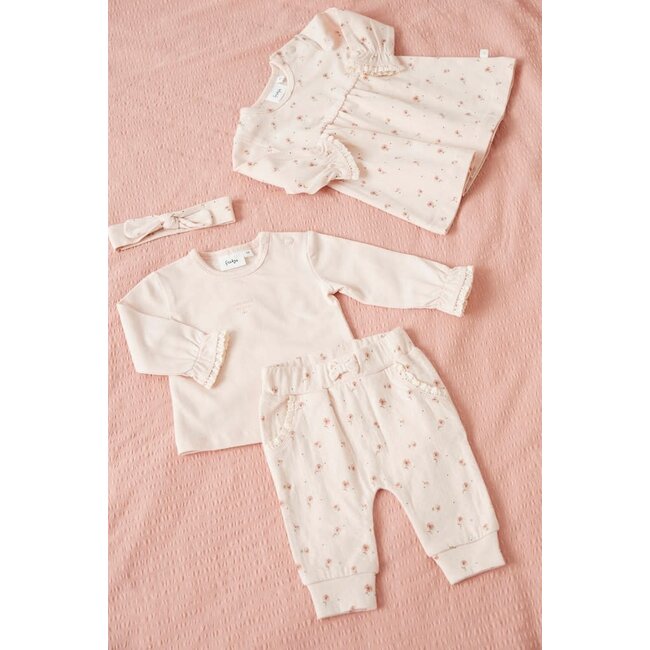 Feetje - Broek AOP Lichtroze - Sweet Poppy