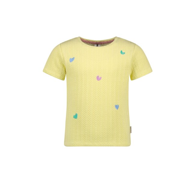 B.Nosy - Knitted Top Tiff - Yellow Pear
