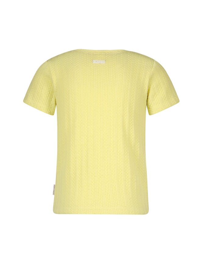 B.Nosy - Knitted Top Tiff - Yellow Pear