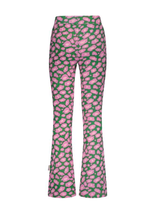 B.Nosy - Flared Printed Pants Pepper - Twirleo_AO