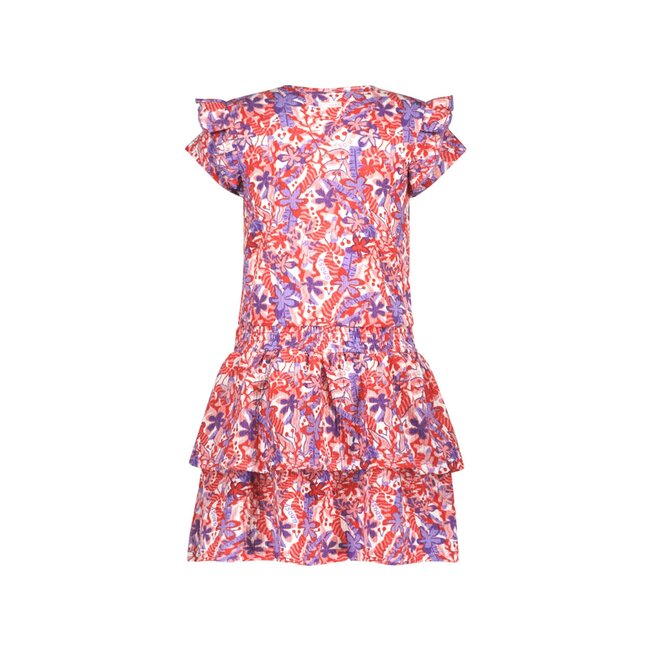 B.Nosy - Printed Dress Delphi - Cherry AO