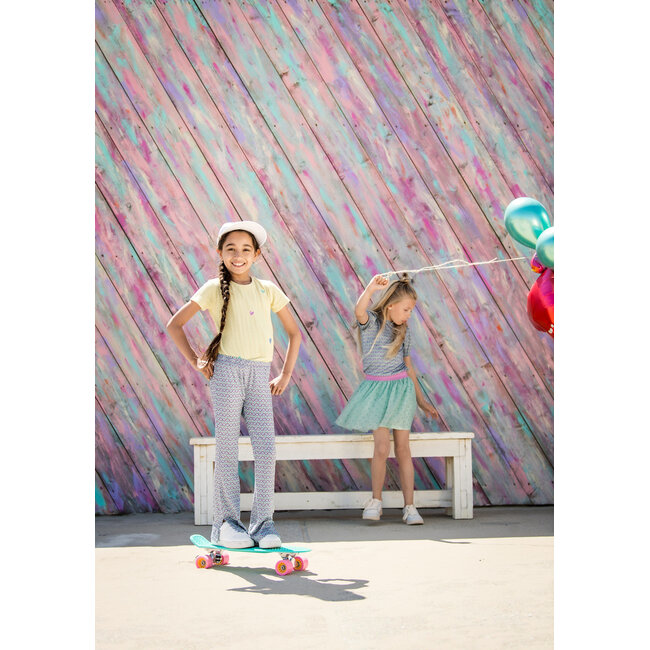 B.Nosy - Knitted Top Tiff - Yellow Pear