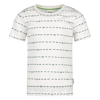 Sturdy Sturdy - T-shirt AOP Wit - Explore More