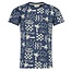 Sturdy - T-shirt AOP Indigo - Explore More