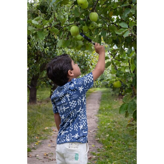 Sturdy - T-shirt AOP Indigo - Explore More