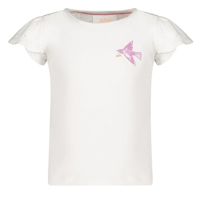 Jubel - T-shirt Wit - Picknick Perfect