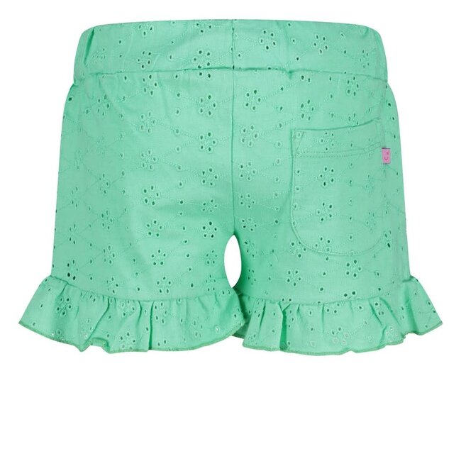 Jubel - Short Broderie Groen - Picknick Perfect