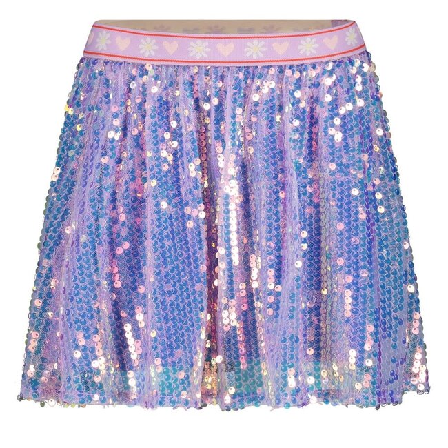 Jubel - Pailetten Rok Lila - Picknick Perfect