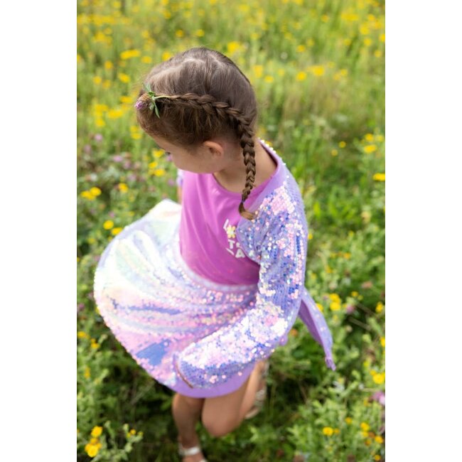 Jubel - Pailetten Rok Lila - Picknick Perfect