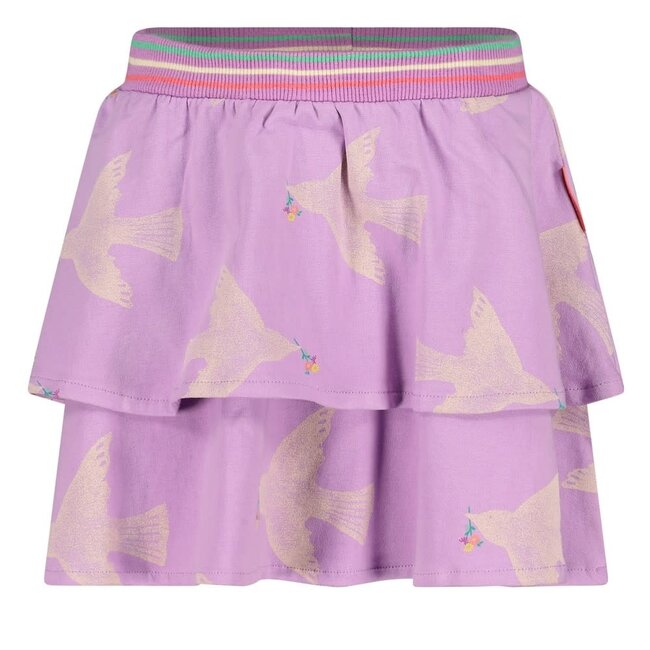 Jubel - Rok AOP Lila - Picknick Perfect