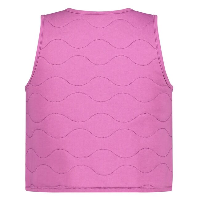 Jubel - Omkeerbaar Gilet Paars - Picknick Perfect