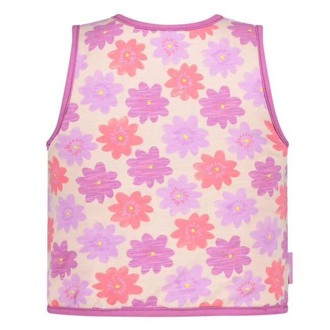 Jubel - Omkeerbaar Gilet Paars - Picknick Perfect