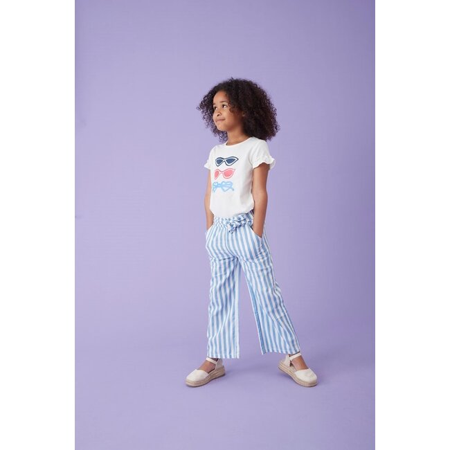 Jubel - Culotte Streep Indigo - Summer Denims