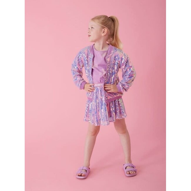 Jubel - T-shirt AOP Lila - Picknick Perfect