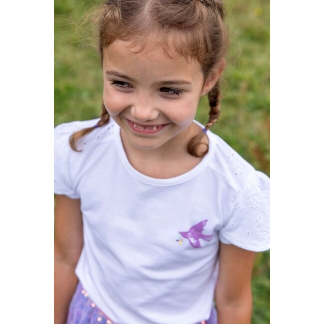 Jubel - T-shirt Wit - Picknick Perfect